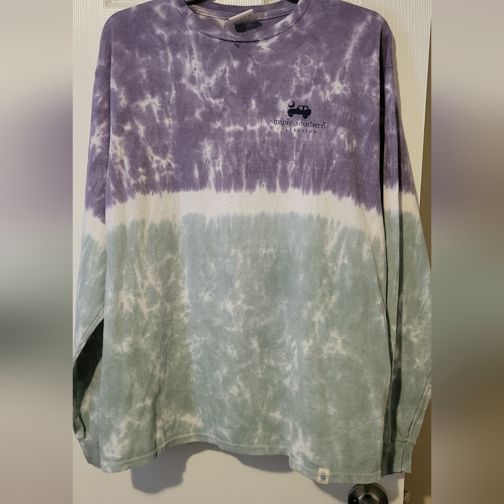 Simply Southern woman long sleeve shirt- Large